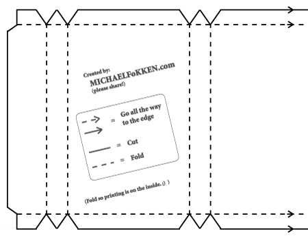 Preview Book Box Template